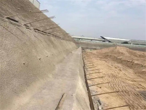 洛宁河道边坡加固